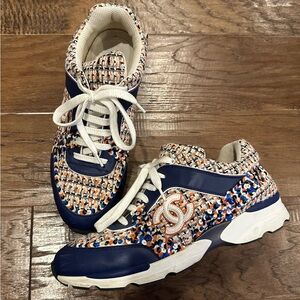 CHANEL sneakers size 9.5 / WORN